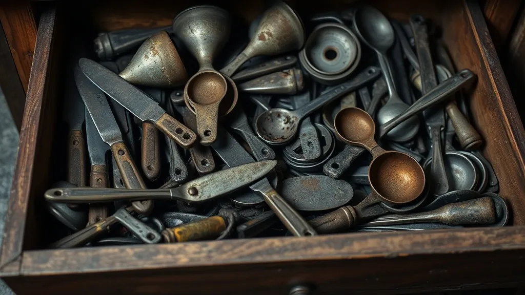 Dream symbol: kitchenware: symbolism: Outdated or Inefficient Habits