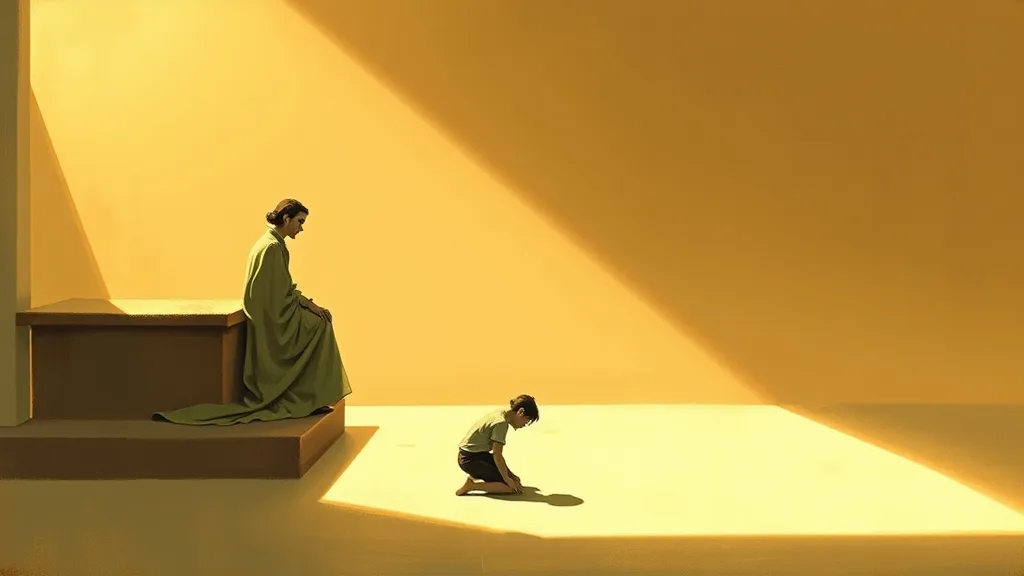 Dream symbol: kneeling and bowing: symbolism: Power Dynamics and Hierarchy