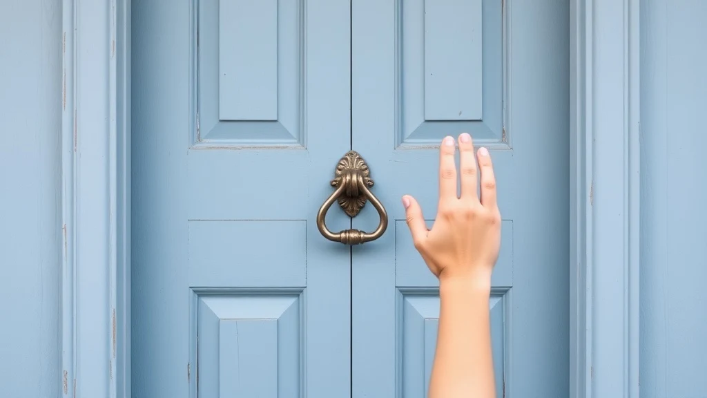 Dream symbol: knocking at the door: scenarios: Dream about knocking on a friend's door