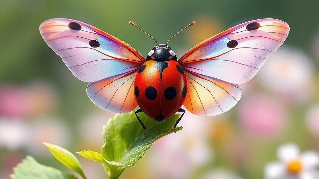 Dream symbol: lady bug looking butterfly: demographics: Those with an Interest in Nature and Insects