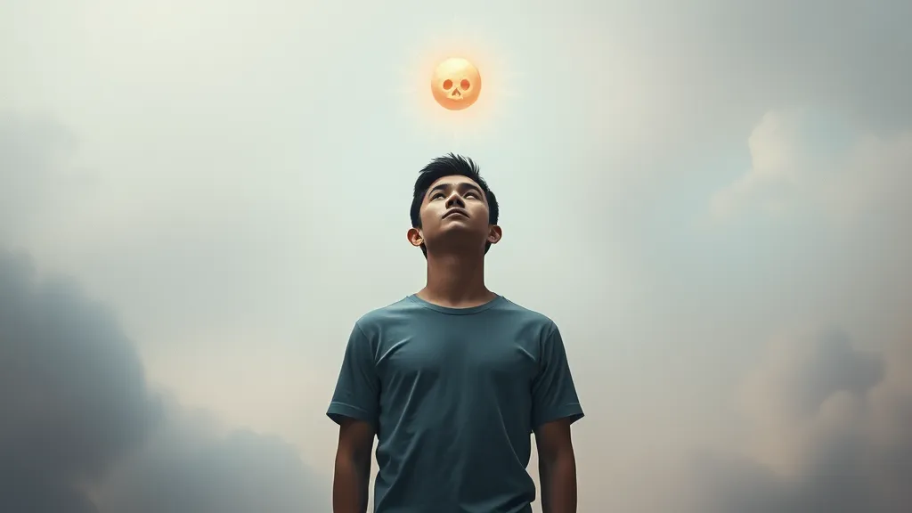 Dream symbol: landing on head: scenarios: Dream of an Object Landing on Your Head
