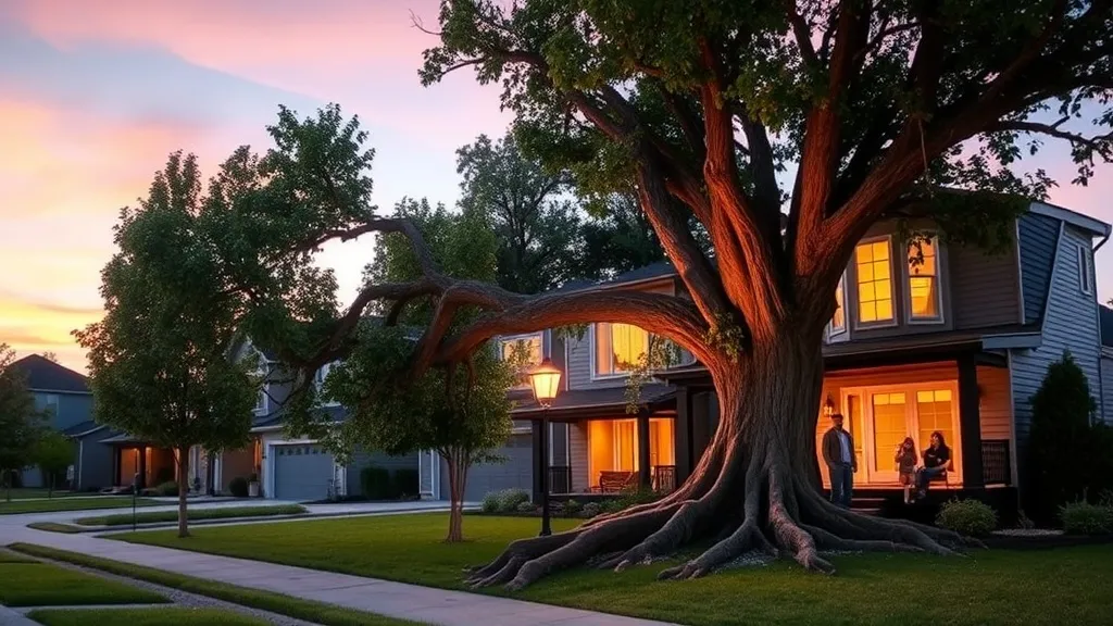 Dream symbol: large tree falling: demographics: New Homeowners Facing Life Adjustments