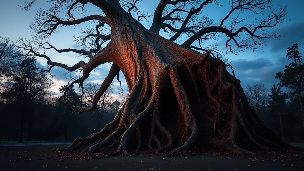 What Does a Large Tree Falling Symbolize in Dreams?
