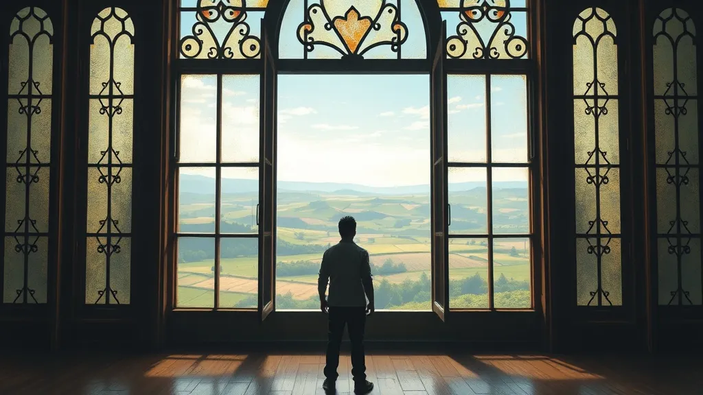 Dream symbol: large window: scenarios: Dream About a Large Window You Can't Open