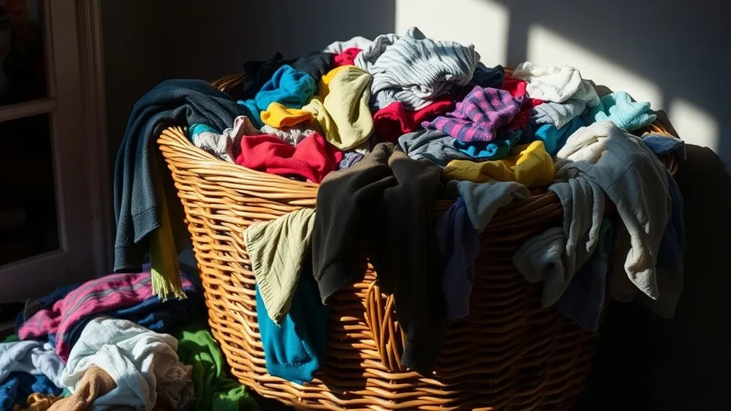 Dream symbol: laundry basket: demographics: People Struggling with Household Management