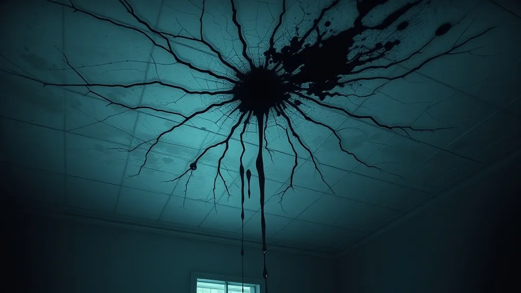 Dream symbol: leakage from ceiling: symbolism: Breakdown of Support Systems and Security