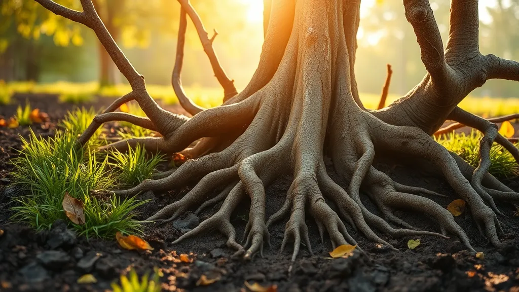 Dream symbol: leaves and roots: scenarios: Dream of Roots Breaking Through