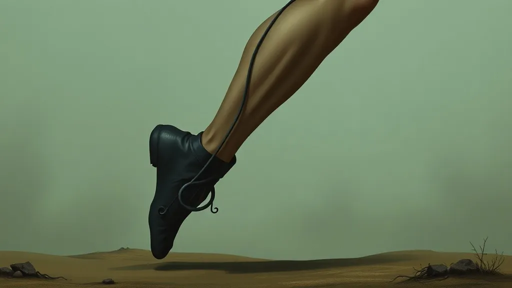 Dream symbol: approaching and stuck on leg: symbolism: Obstacles in Personal Relationships