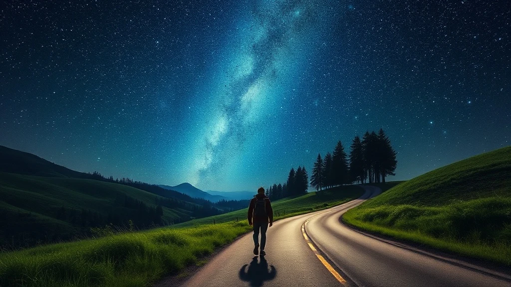 Dream symbol: country road: symbolism: Seeking Adventure and Freedom