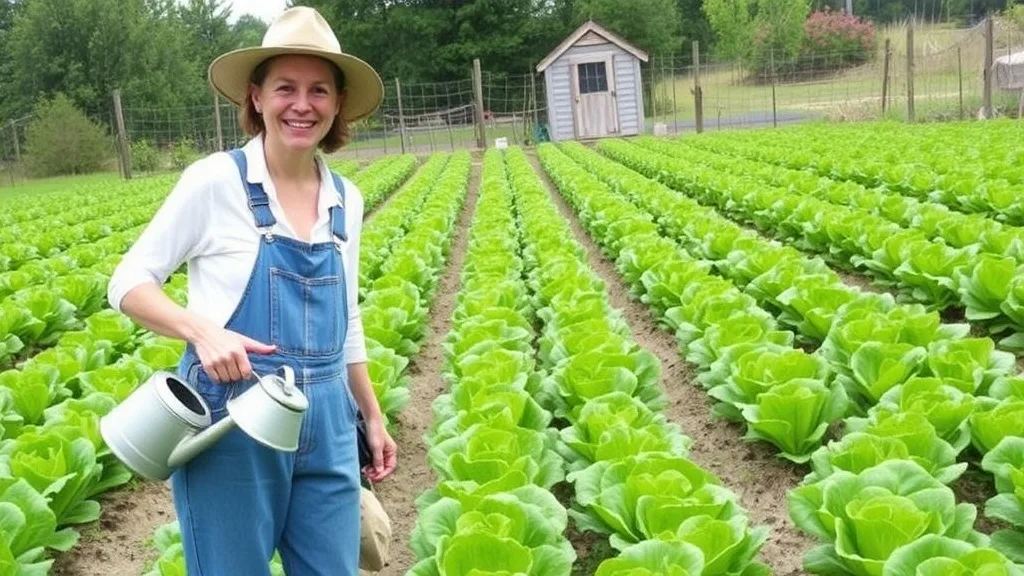 Dream symbol: lettuce: scenarios: Dream of Growing Lettuce