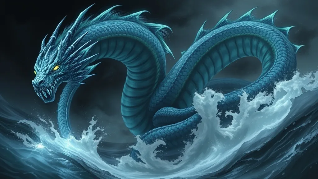 Dream symbol: leviathan dragon: symbolism: Unleashed Primal Power and Untamed Energy