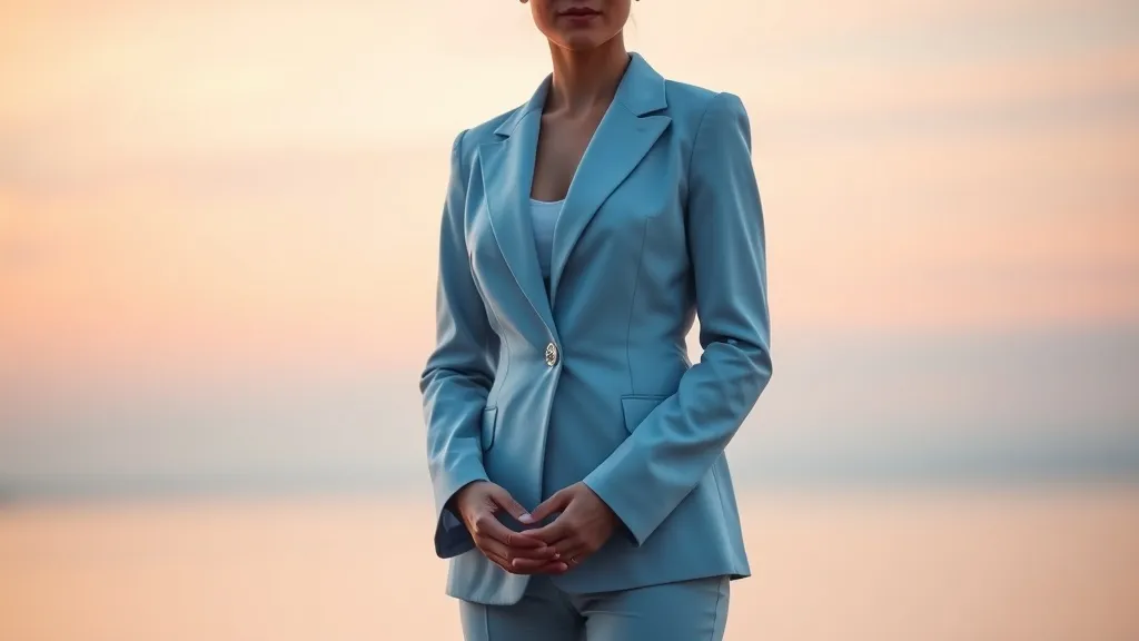 Dream symbol: light blue blazer: symbolism: Emblem of Emotional Balance and Stability