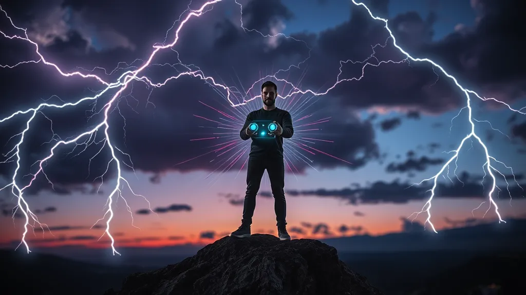 Dream symbol: lightning controller: symbolism: Navigating Through Moments of Enlightenment