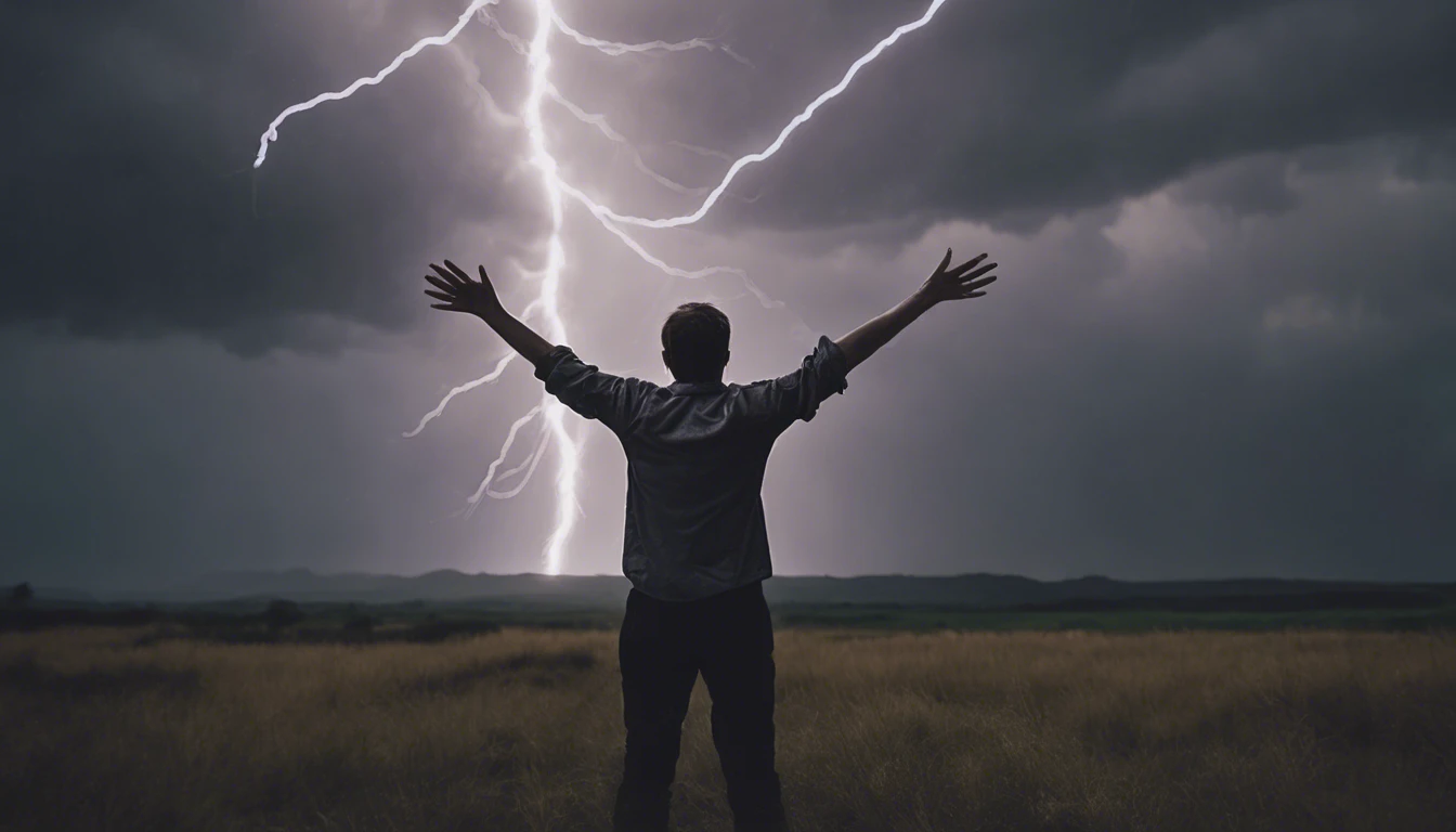Dream symbol: lightning: scenarios: Dream of Lightning Striking You