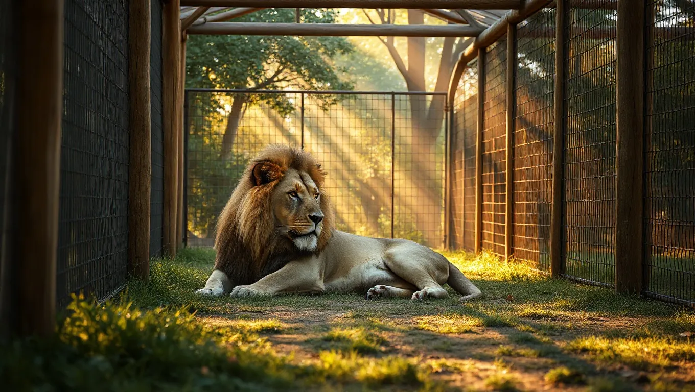 Dream symbol: lion enclosure: intro Dream symbol: lion enclosure: intro