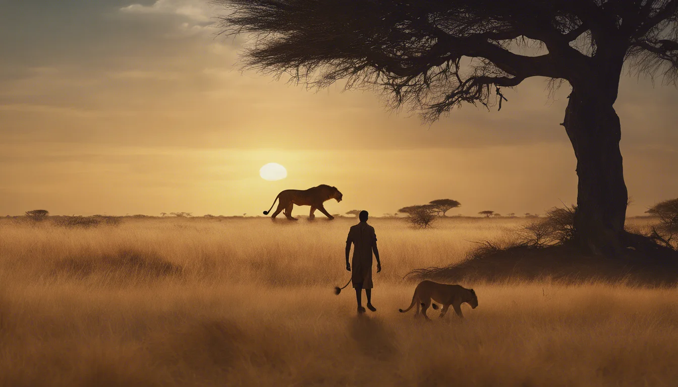 Dream symbol: lions: scenarios: Dream of a Lion Following Me