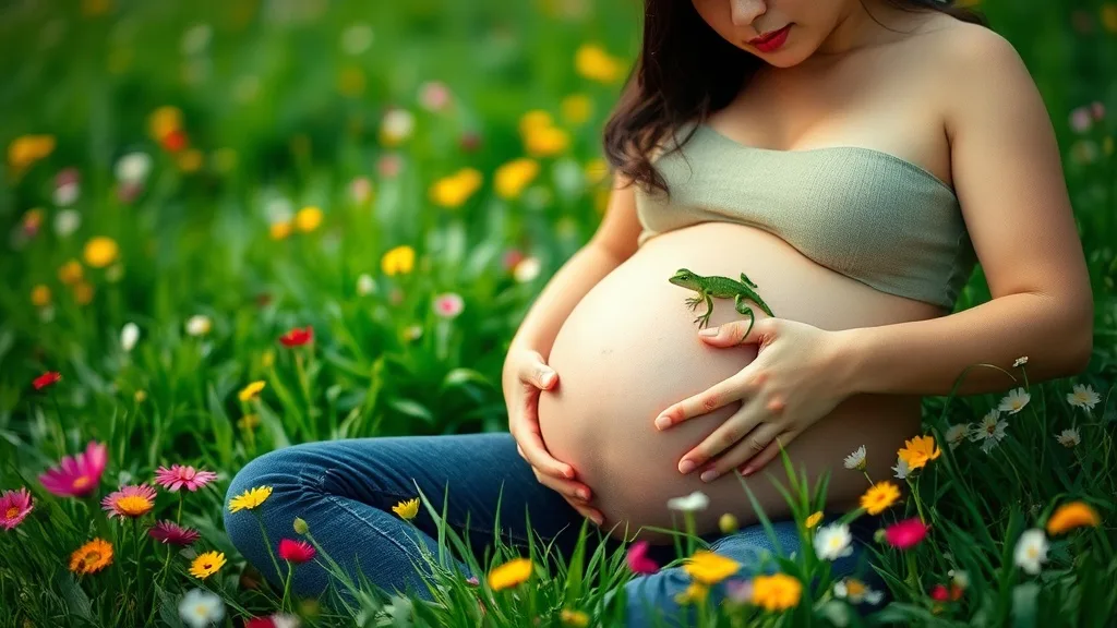 Dream symbol: green lizard: demographics: Pregnant Women
