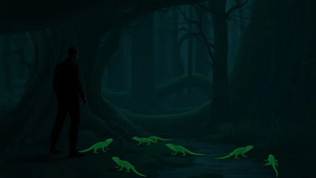 Dream symbol: lizards and snakes: symbolism: Hidden Enemies and Deception