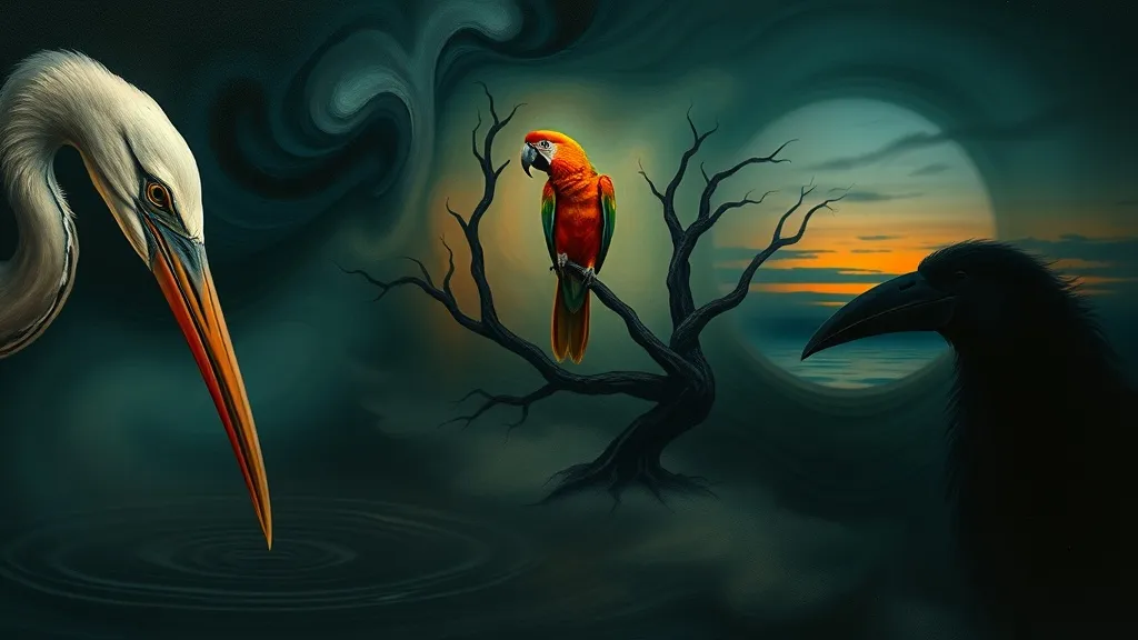 Long Beaks in Dreams: Symbolism & Interpretation