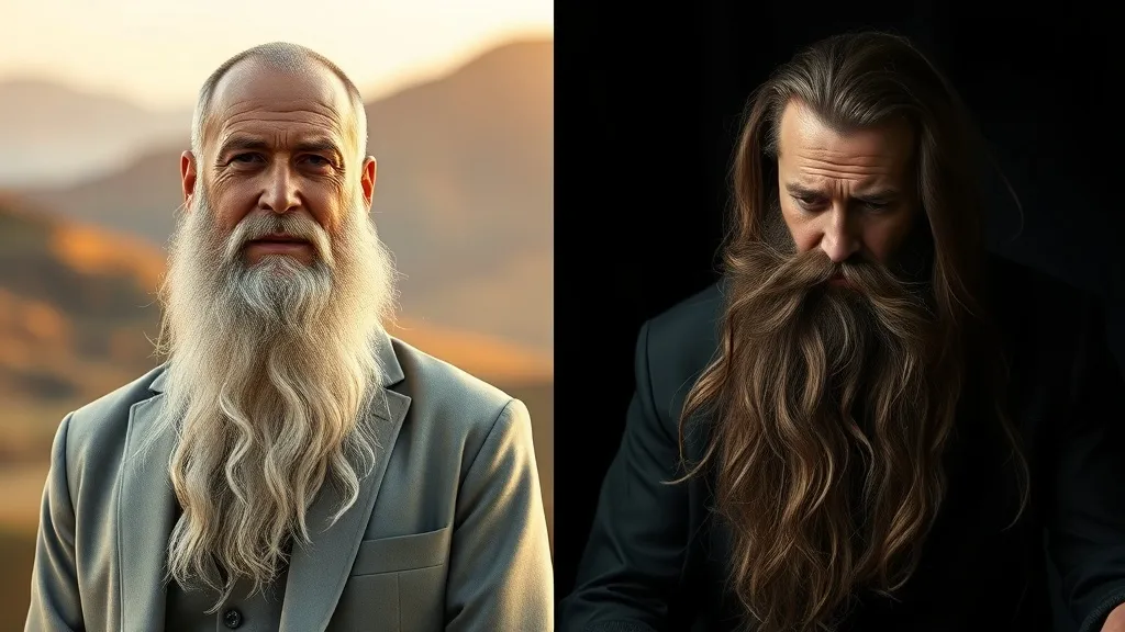 Dream symbol: long beards: scenarios: Dreaming of a Long Beard Representing Masculinity