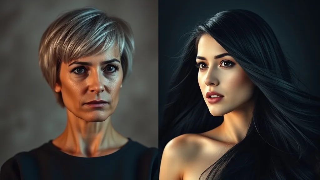 Dream symbol: long dark black hair: demographics: Women Considering Hair Changes