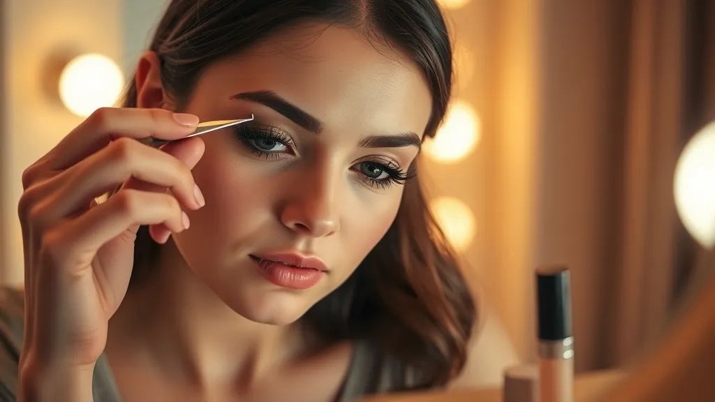 Dream symbol: long fake eyelashes: scenarios: Dream About Applying Long Fake Eyelashes