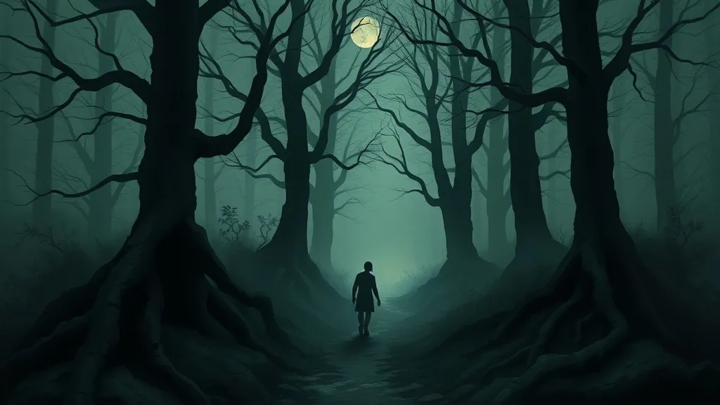 Dream symbol: dark misty forest: symbolism: Spiritual Growth and Transformation