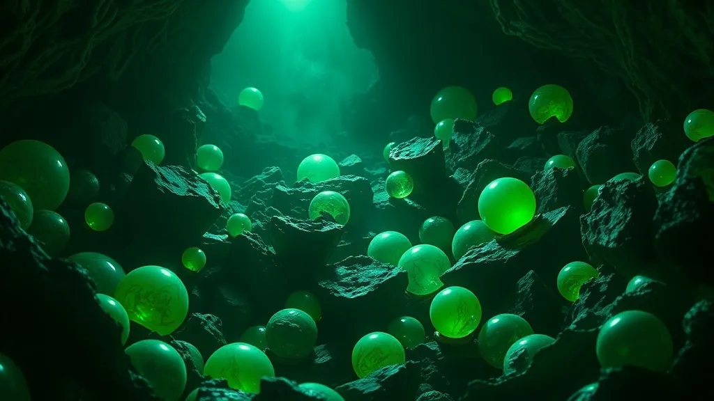 Dream symbol: malachite green: scenarios: Dreaming about Many Malachite Green Objects
