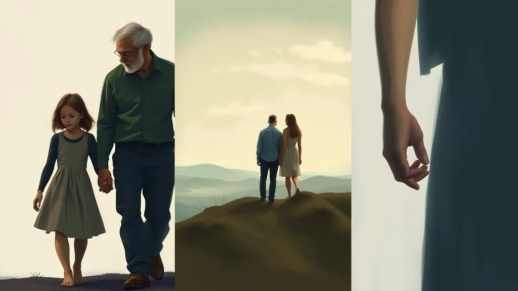 Dream symbol: man holding hand: demographics: Individuals Navigating Family Dynamics