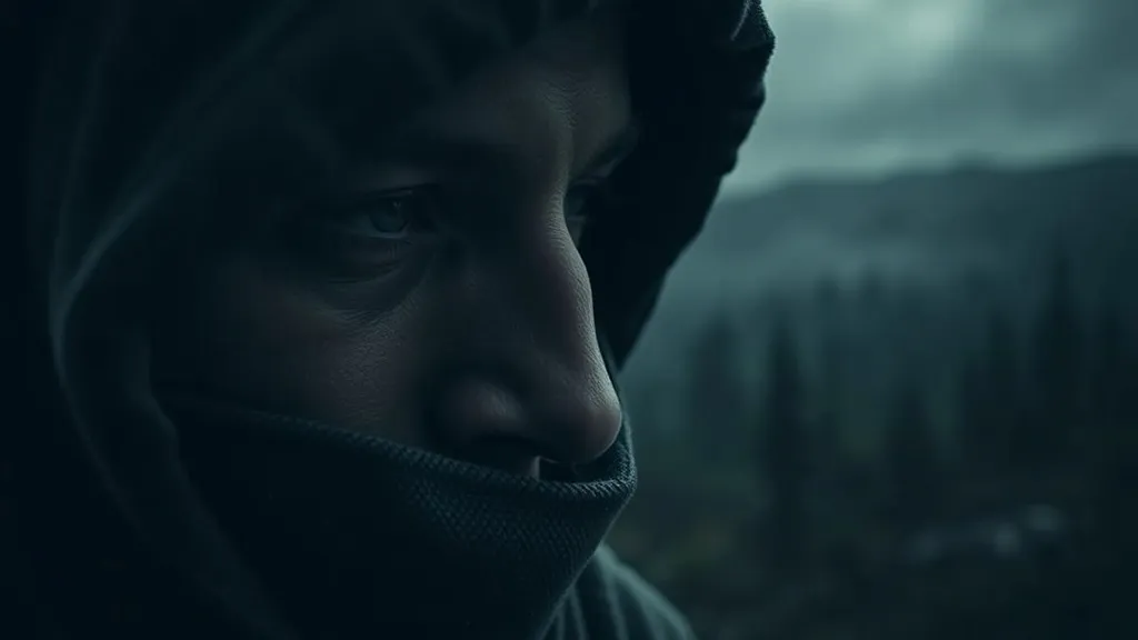 Dream symbol: man in black hoodie: symbolism: The Unconscious Mind and Repressed Emotions