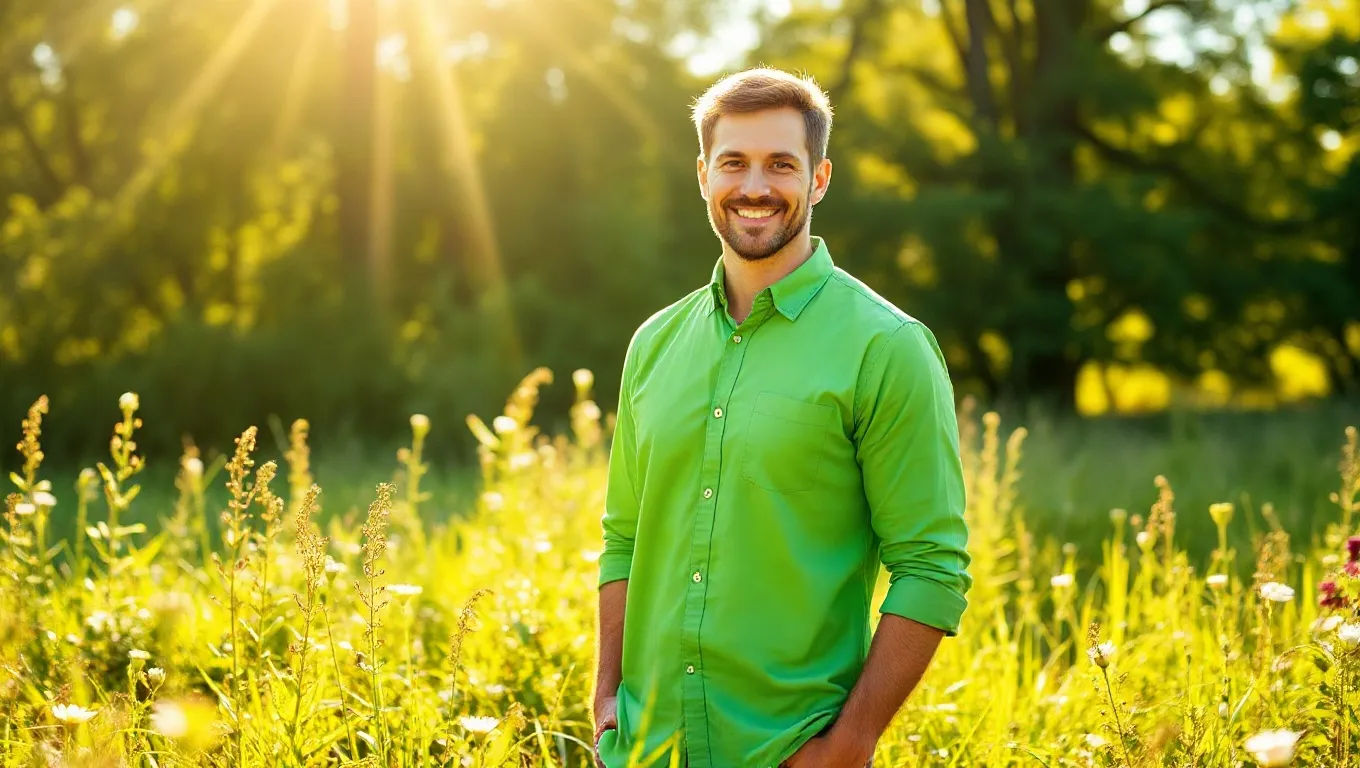 Dream symbol: man in green shirt: symbolism: Symbol of Prosperity and Abundance Dream symbol: man in green shirt: symbolism: Symbol of Prosperity and Abundance