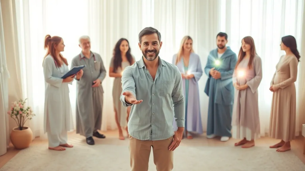 Dream symbol: man introducing to healers: demographics: People Recovering from Trauma