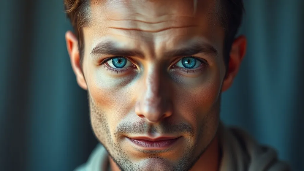 Dream symbol: man with blue eyes: symbolism: Personification of Idealized Masculinity