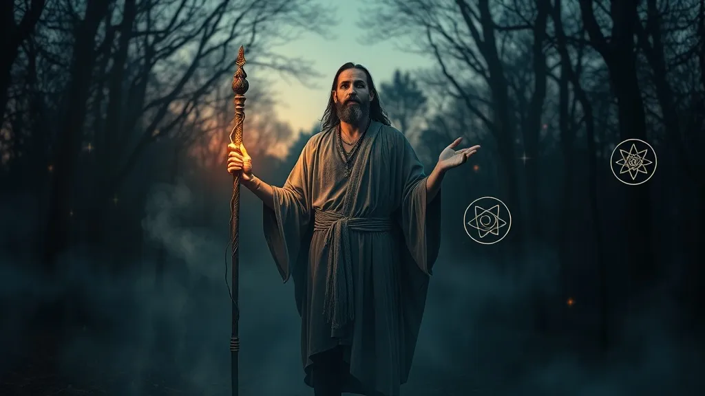 Dream symbol: man with objects and incantations: demographics: Researchers of Archetypes and Jungian Psychology