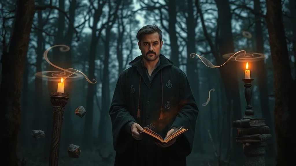 Dream symbol: man with objects and incantations: intro