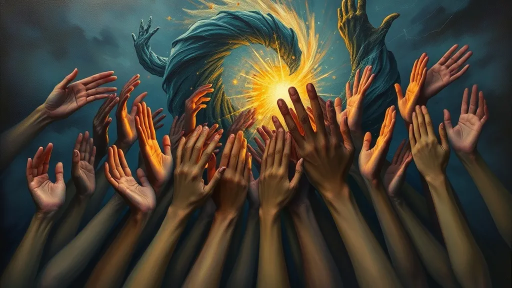 Dream symbol: multiple hands: symbolism: Amplified Strength and Ability