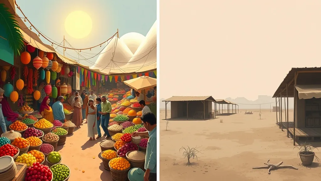 Dream symbol: market stalls: demographics: Market Stall Dreams: People Facing Abundance or Scarcity