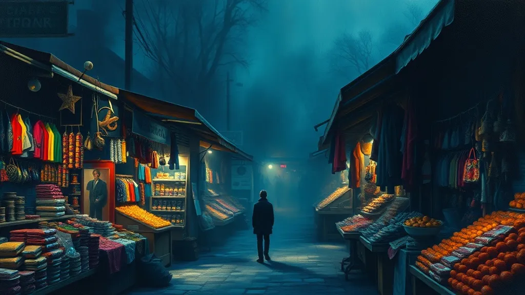 Dream symbol: market stalls: symbolism: Hidden Desires and Unmet Needs