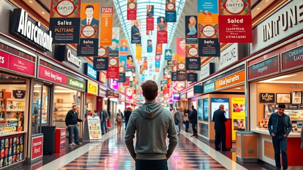 Dream symbol: marketing kiosks: scenarios: Dream of Visiting a Marketing Kiosk