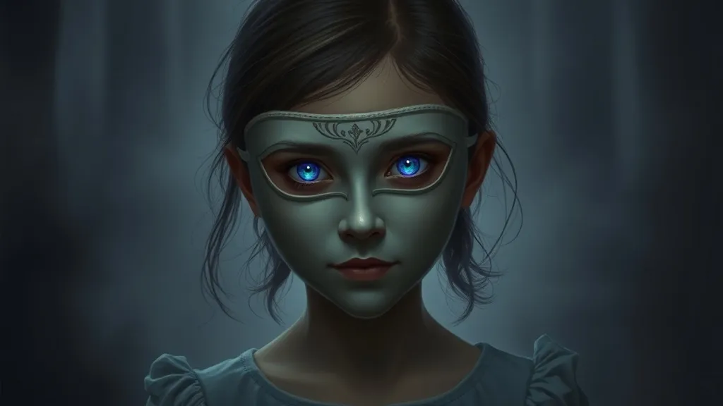 Masked Girl with Colored Eyes: Dream Symbolism