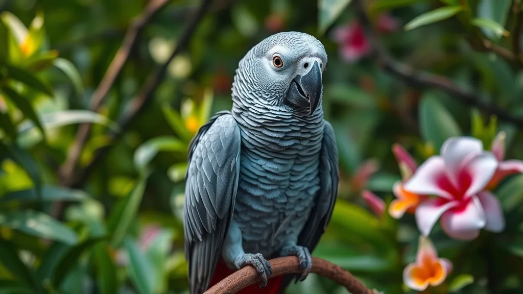 Dream symbol: grey parrot: symbolism: Wisdom and Knowledge