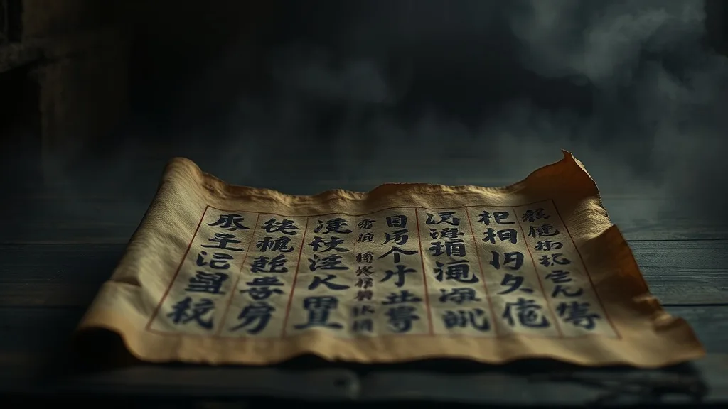 Dream symbol: calligraphy: scenarios: Dream of Calligraphy in Ancient Script