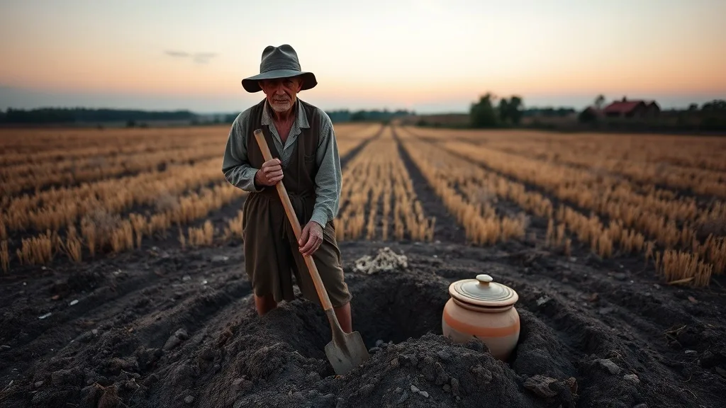 Dream symbol: clay pot: scenarios: Dream of burying a clay pot