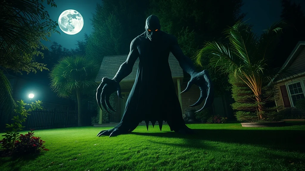 Dream symbol: dark shadow figure: scenarios: Dream of a Dark Shadow Figure in Your Yard