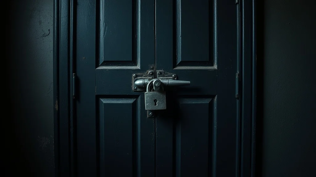 Dream symbol: slammed door: scenarios: Dream of a Closed Door with a Slammed Lock