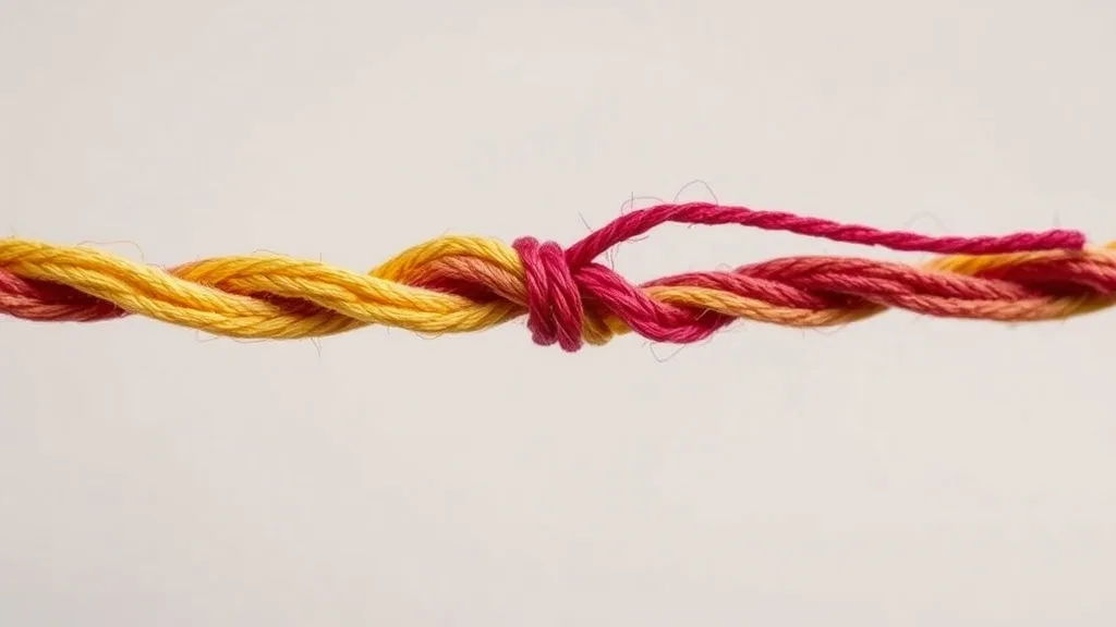 Dream symbol: red and yellow cord: scenarios: Dream of Red and Yellow Cord