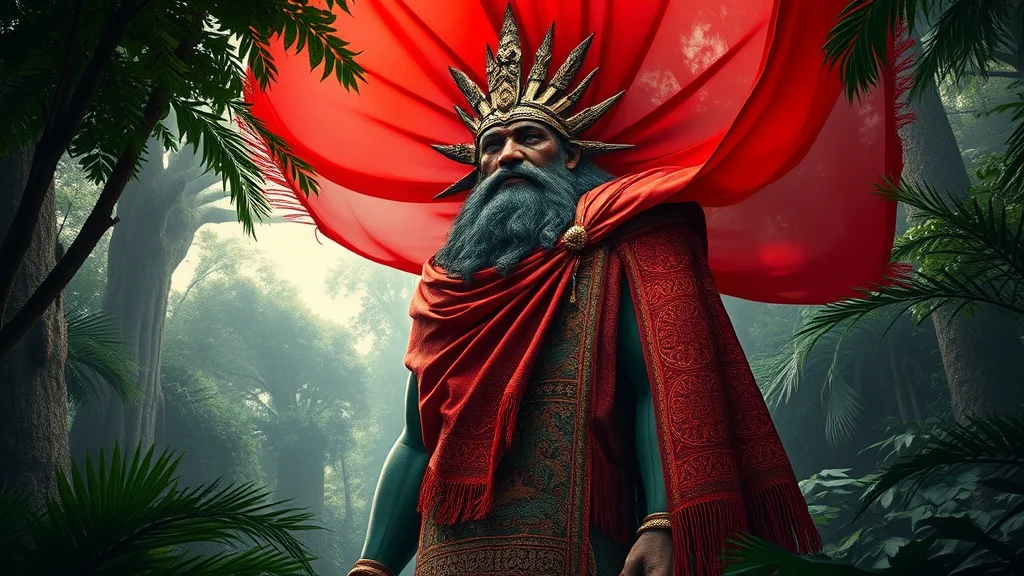 Dream symbol: red blankets: scenarios: Dream of a Red Blanket on a South American God