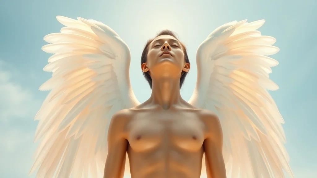 Dream symbol: white wings: symbolism: Transcendence and Spirituality