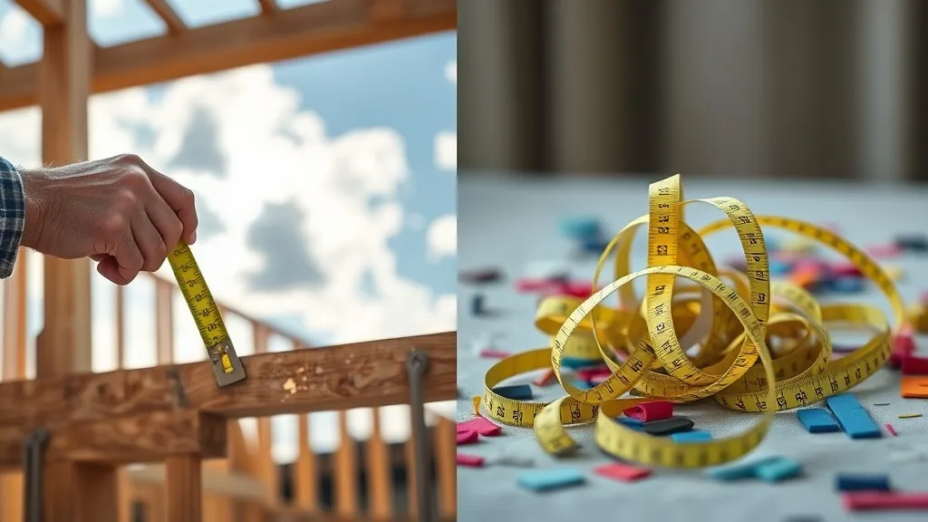 Dream symbol: measuring tape: scenarios: Dreaming about a measuring tape in a specific context (e.g., construction, sewing)