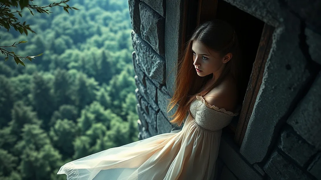 Dream symbol: medieval times: scenarios: Dream of a Princess Locked in a Tower